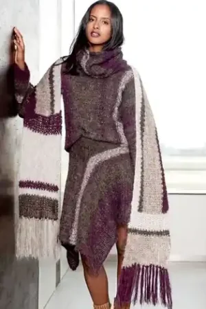 Sjaal breien van Lana Grossa - Mohairlana Hete Deal