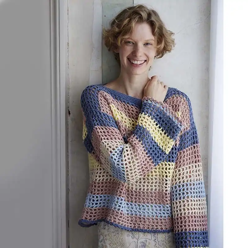 Alleen Vandaag Damestrui Betty haken - Lang Yarns haakpakket