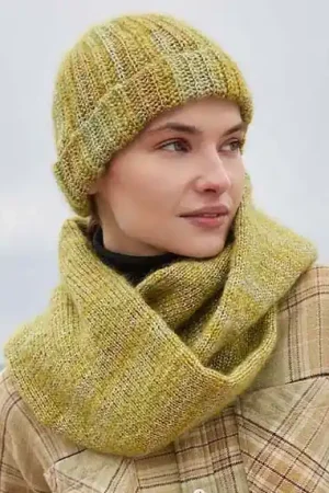 Superprijs Damesmuts met glittergaren haken - Lang Yarns haakpakket