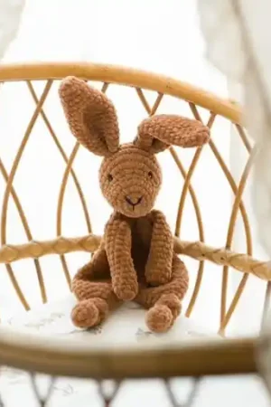 Speciale Aanbieding Konijn Flopsie knuffeldoek haken - Silvia's haakpakket