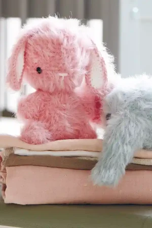Knuffel konijn Bunny haken - Rico Design haakpakket Speciale Aanbieding