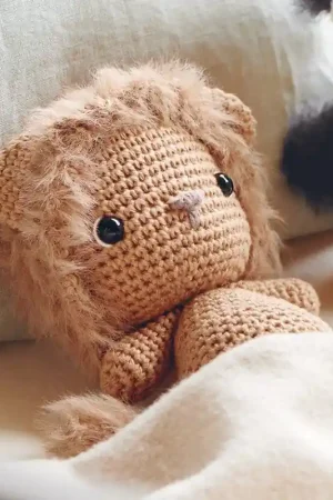 Direct Beschikbaar Knuffel leeuwtje Leohaken - Rico Design haakpakket