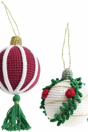 Kerstballen haken - Rico Design haakpakket Gereduceerde Prijs