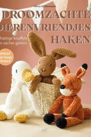 Droomzachte dierenvriendjes haken - Silvia Krüsemann haakboek Hoge Kwaliteit