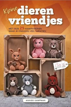 Kleine dierenvriendjes haken - CuteDutch haakboek Gecertificeerd