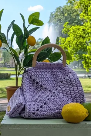 Bestseller La Dolce Vita handtas Fiorella haken - Hobby Gigant haakpakket