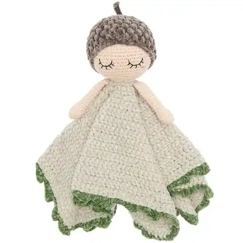 Knuffeldoekje eikel haken - Ricorumi haakpakket Laatste Versie