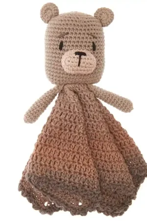 Direct Verzonden Knuffeldoekje teddy haken - Rico Design haakpakket