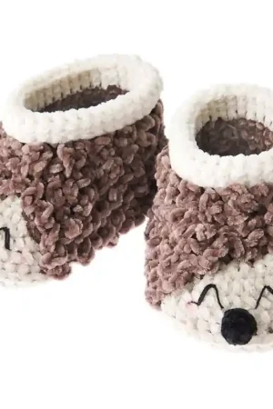 Baby slofjes egel haken - Rico Design haakpakket Betrouwbaar