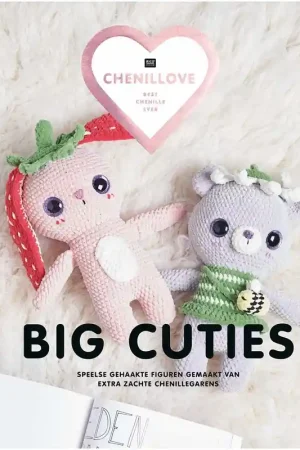 Gereduceerde Prijs Chenillove Big Cuties - haakboek Rico Design
