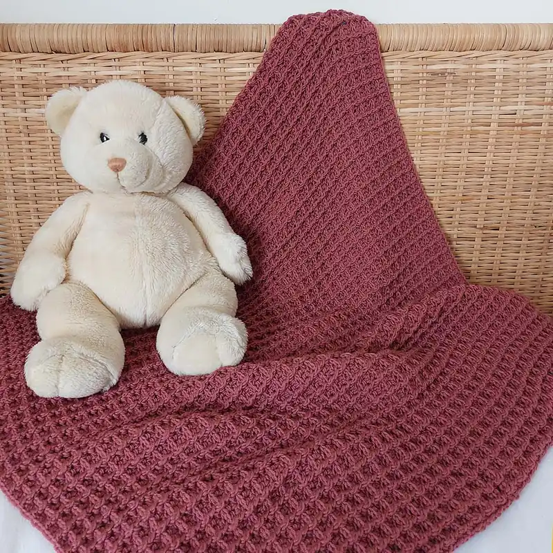 Aanbieding Wiegdekentje Sam haken - Hobby Gigant haakpakket