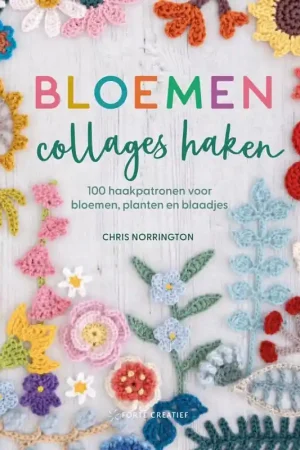 Bloemen Collages haken - Chris Norrington Gereduceerde Prijs