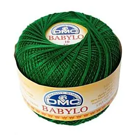 Weekendaanbieding DMC Babylo nr.10 kl.699 donker groen 50gram