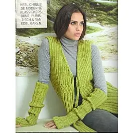 Voordeelprijs Lana Grossa lang vest breien van Bingo (C2, M1)