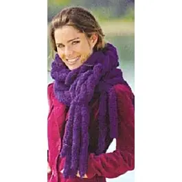 Wol Plush vlechtsjaal van Schachenmayr Speciale Aanbieding