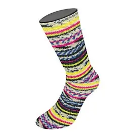 Weekendaanbieding Lana Grossa Meilenweit Disco kl.9671 6-draads sokkenwol