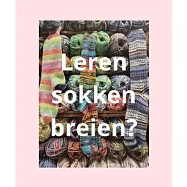 Workshop leren sokken breien voor beginners donderdagmiddag Hete Deal