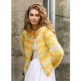 Bestel Nu Lana Grossa top-down dames vest breien van Basta Mista (LB20,M10)