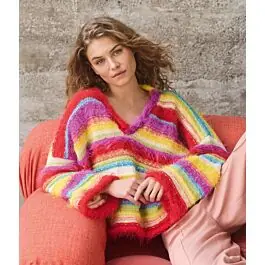 Beperkt Aanbod Lana Grossa gestreepte trui breien van Basta, Bottoni en Summer Softness (LB20,M1)