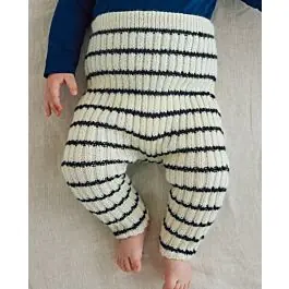 Bestseller Phildar gestreept baby broekje breien van Phil Super Baby (261,M11)