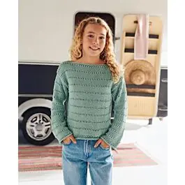 Beste Prijs Phildar makkelijke meiden trui breien van Phil Koala (256,m19)