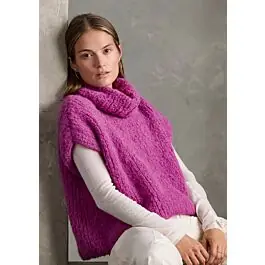 Beperkte Voorraad Lana Grossa spencer breien van Royal Alpaca (Easy 2, m5)