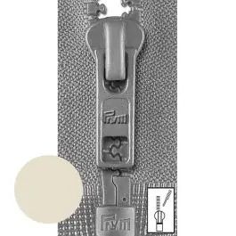 Gratis Verzending Prym Ritssluiting Kunststof 6mm grof Deelbaar Ecru #089 45 cm