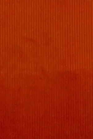 Washed Cord Oranje Korting