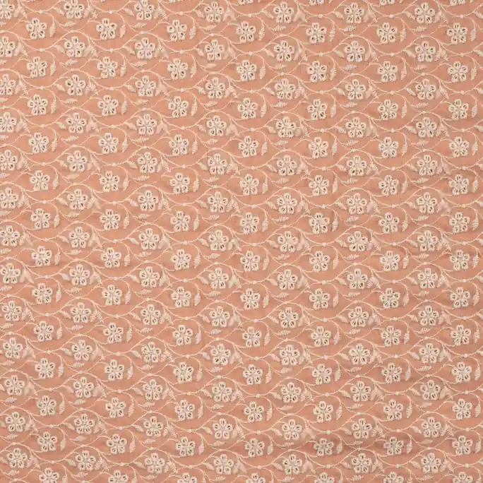 Nu Kopen Katoen Geborduurd Jenny Oud Roze