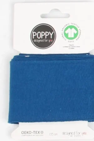 Fabrieksprijs Cuffs Boordstof Tricot Kobalt