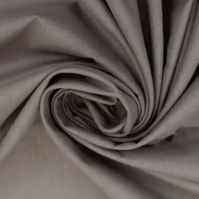 Weekendaanbieding Poplin Katoen Zand Extra Breed (280 cm)