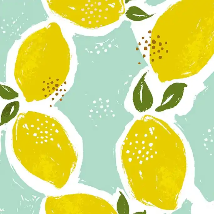 Aanbieding Outdoorstof Limoenen