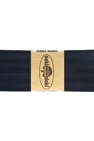 Beperkt Aanbod Biasband Stretch Jersey 100 - Zwart