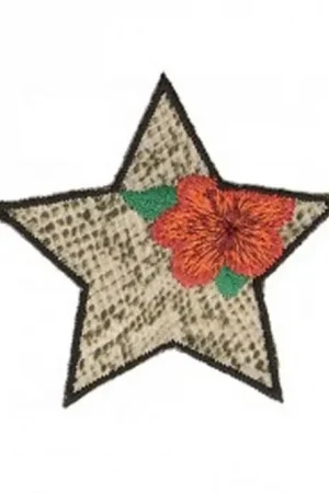 Korting Strijkapplicatie Ster Bloem