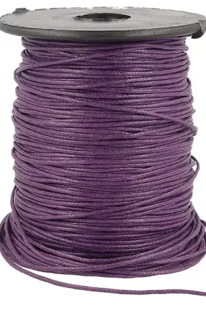 Waxkoord Rol (70 m) Violet 1 mm Korting