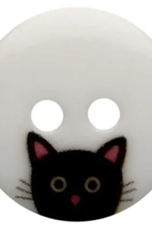 2-Gats Knoop Kat 15mm - Wit Laatste Versie