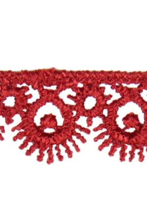 Weekendaanbieding Guipure Kant 15mm - Brique