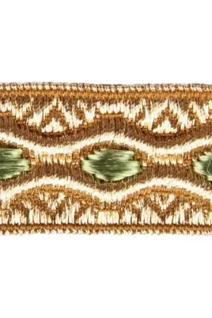 Actieprijs Luxe Galon Goud - Lime 22 mm