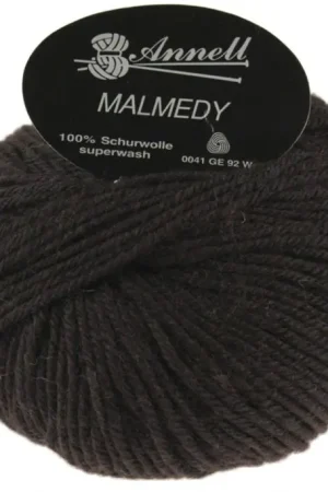 Wol Annell Malmedy 2501 - Donker Bruin Gratis Retour