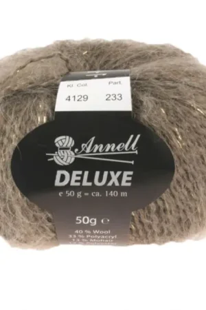 Wol Annell Deluxe - 4129 Taupe Direct Beschikbaar