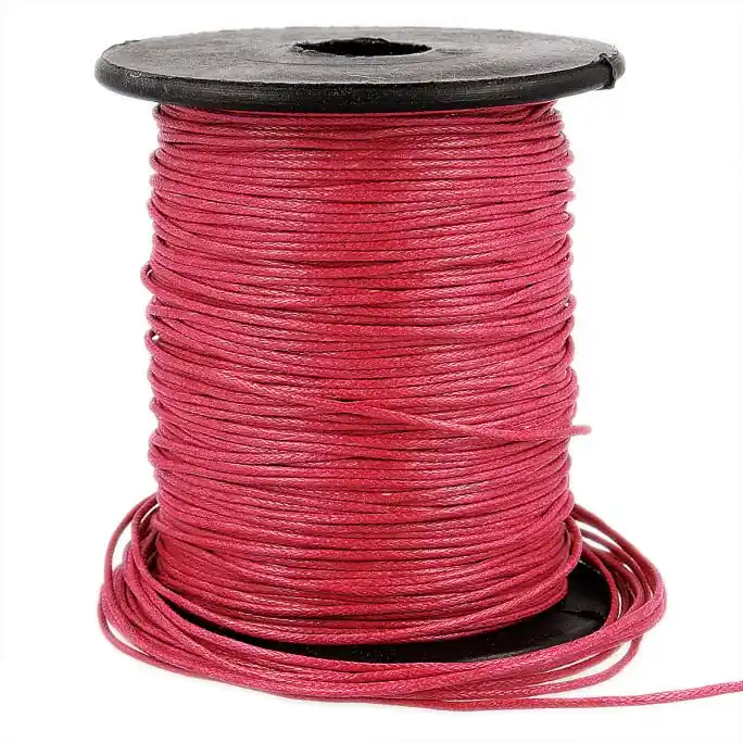 Waxkoord Rol (70 m) Fuchsia 1 mm Koopje