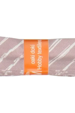 Aanbieding Biasband Katoen - Oud Roze