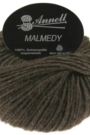 Wol Annell Malmedy 2605 - Chocolade Bruin Gratis Verzending