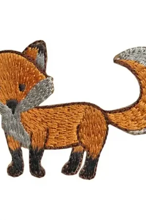 Snelle Levering Strijkapplicatie Vosje