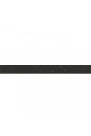 Alleen Vandaag Plat Koord Lurex - Zwart 8 mm