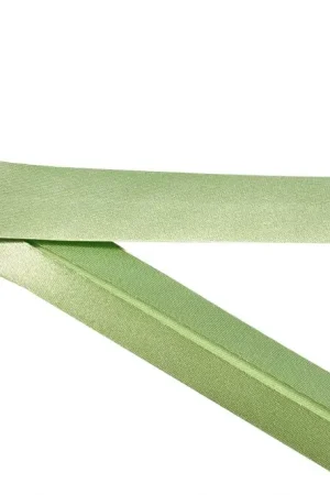 Weekendaanbieding Biasband Satijn - Licht Groen 20 mm