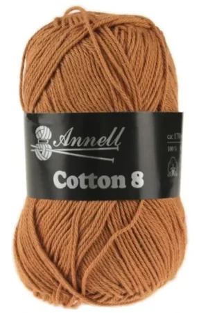 Wol Annell Cotton 8 - 30 Licht Bruin Koop Vandaag