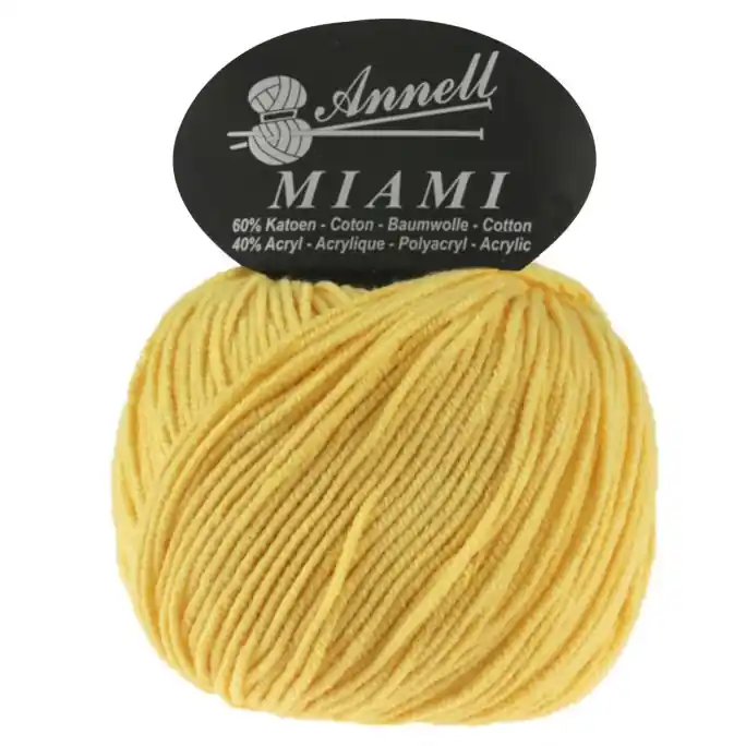 Wol Miami - 8906 Licht Geel Betaalbaar