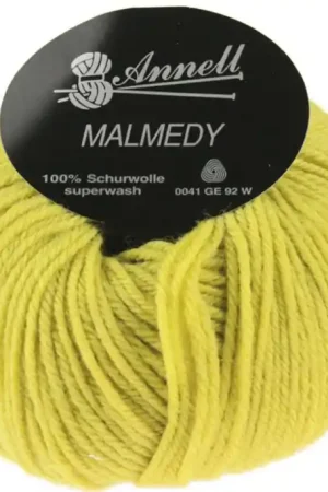 Wol Annell Malmedy 2518 - Mosterd Groen Lage Kosten