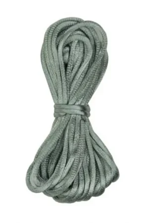 Actieprijs Kumihimo Satijnkoord 2mm 016 - Grijs